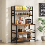 Load image into Gallery viewer, Kitchen Baker's Rack, 5-Tier Freestanding Kitchen Utility Storage Shelf