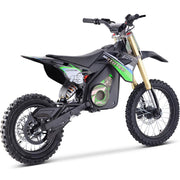 MotoTec 48v Pro Electric Dirt Bike 1500w Lithium Green