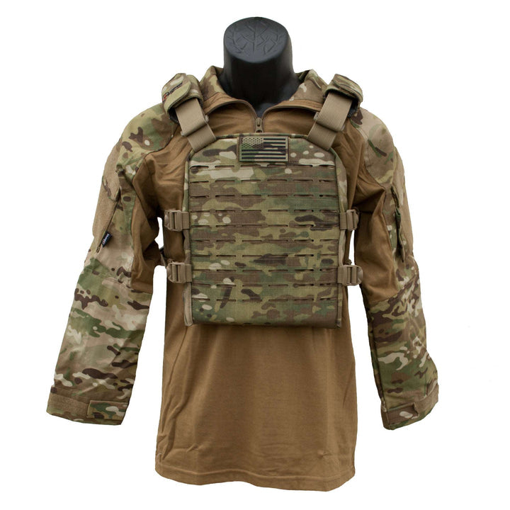 YOUTH SLICK PLATE CARRIER MULTICAM