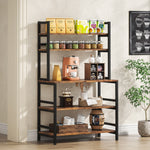 Load image into Gallery viewer, Kitchen Baker&#39;s Rack, 5-Tier Freestanding Kitchen Utility Storage Shelf
